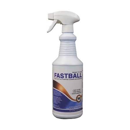 Warsaw Chemical Fastball, Heavy Duty All Purpose Cleaner Degreaser Ready to Use, Pine Scent, 5-Gallon 21638-0001005
